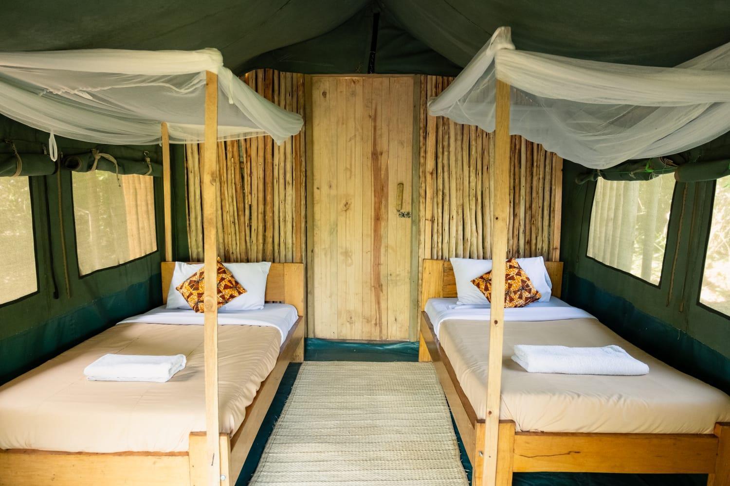 Murchison Giraffe Camp Paraa Buitenkant foto